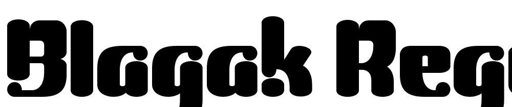 Blagak-Regular font family download free