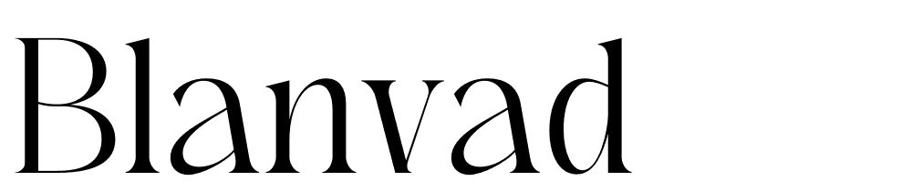 blanvad font family download free