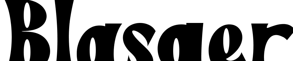 BLASQER font family download free