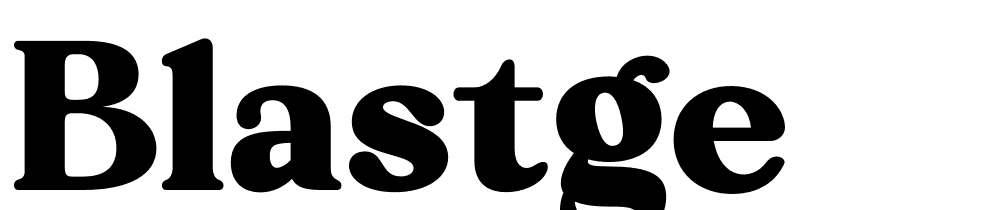 Blastge font family download free