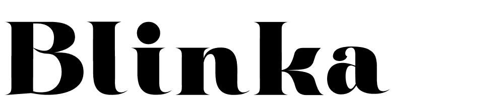 Blinka font family download free