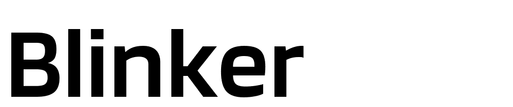 blinker font family download free