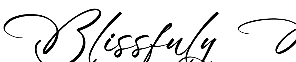 Blissfuly-Magnotia font family download free