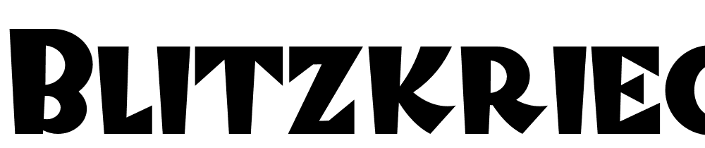 blitzkrieg-nf font family download free