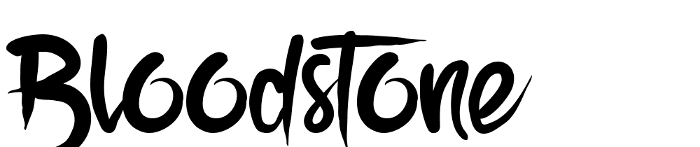 bloodstone font family download free