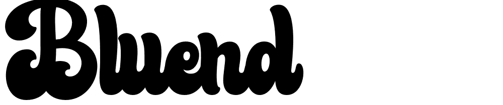 bluend font family download free