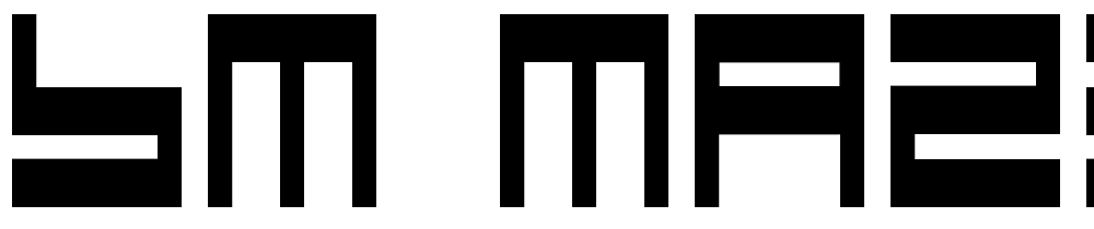 BM-maze font family download free
