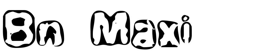 BN-Maxi font family download free