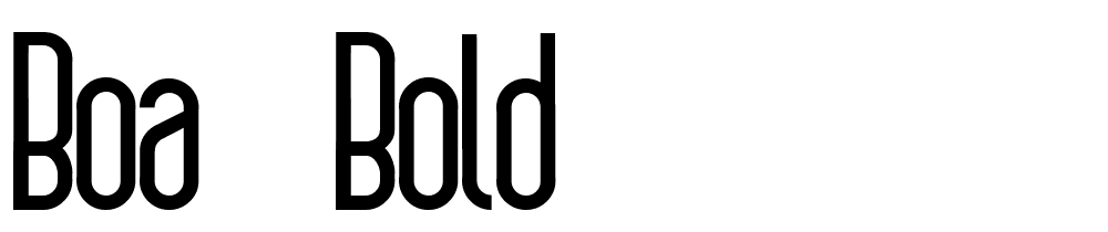 boa-_bold font family download free