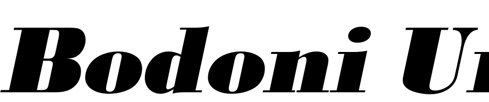 Bodoni-URW-Extra-Bold-Oblique font family download free