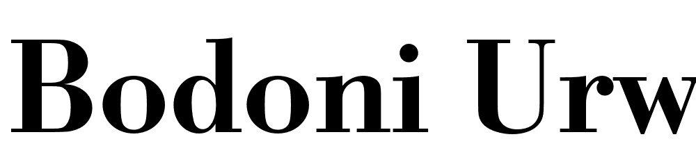 Bodoni-URW-Medium font family download free