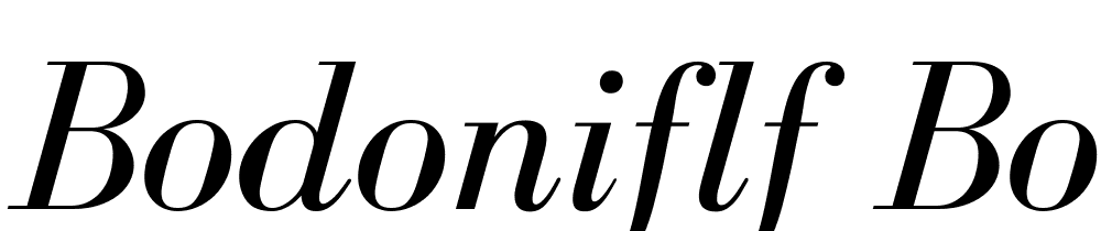 BodoniFLF-Bold font family download free