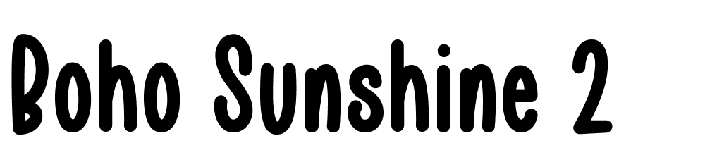 Boho-Sunshine-2 font family download free