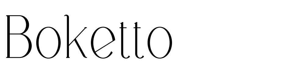 Boketto font family download free