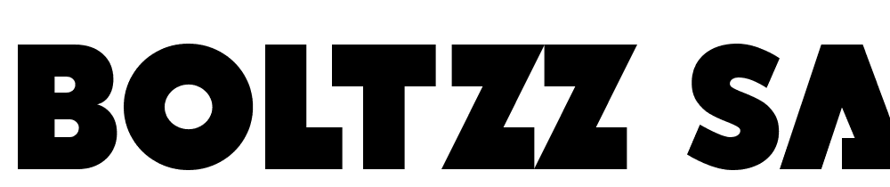 boltzz_sans font family download free
