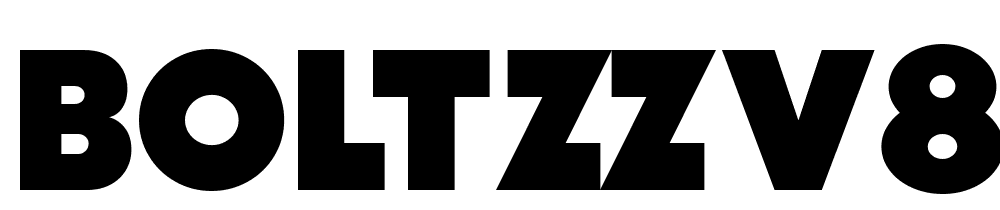 BOLTZZv8-Regular font family download free
