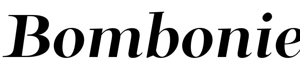 Bomboniere Test Semi font family download free