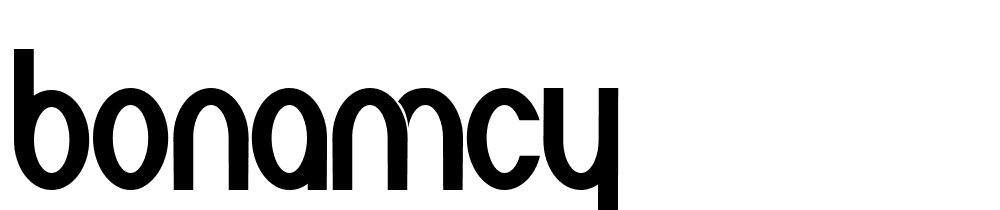 bonamcy font family download free