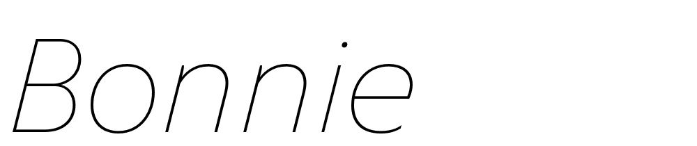 Bonnie font family download free