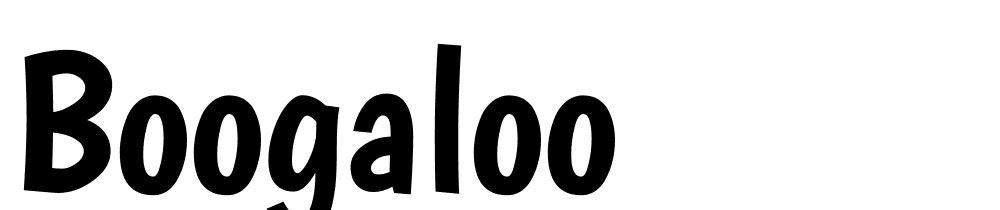 boogaloo font family download free