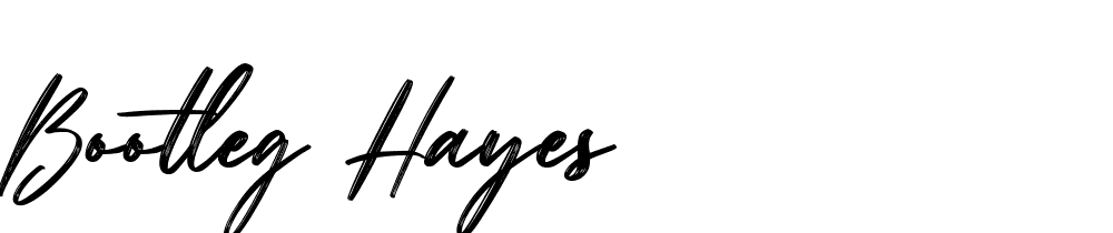 Bootleg-Hayes font family download free