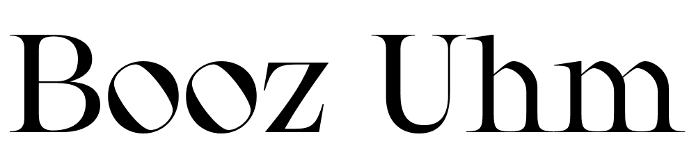 booz-uhm font family download free