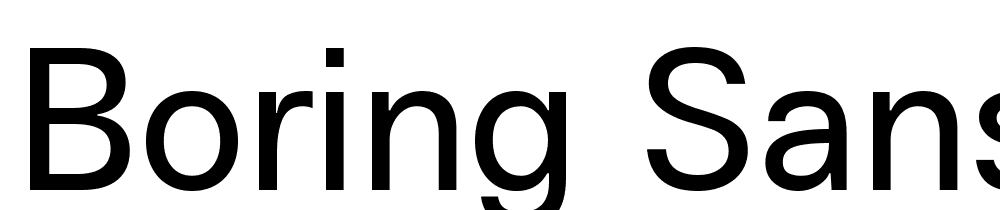 Boring-Sans-A-Trial-Regular font family download free