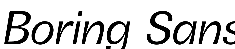 Boring-Sans-B-Trial-Italic font family download free