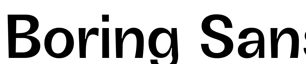 Boring-Sans-B-Trial-Medium font family download free