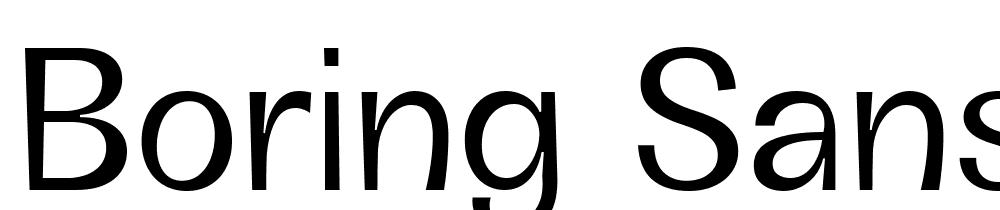 Boring-Sans-B-Trial-Regular font family download free