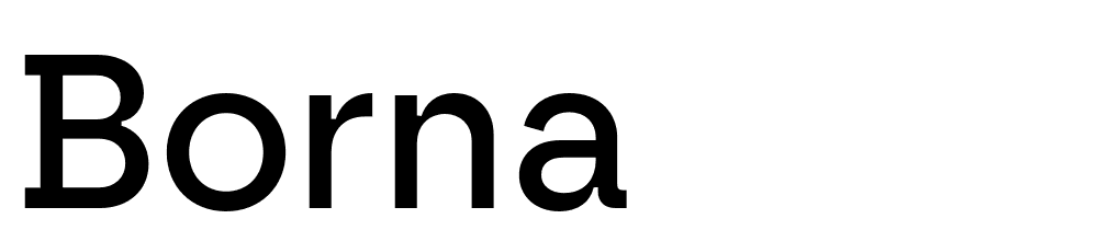 borna font family download free