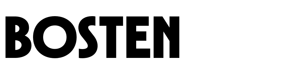 bosten font family download free