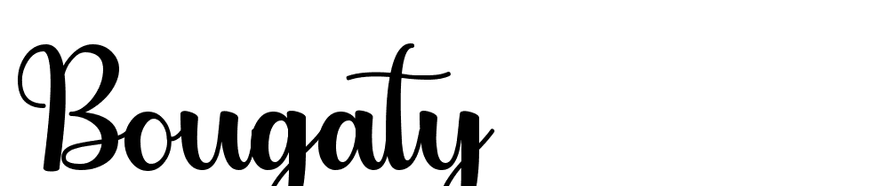 bougaty font family download free