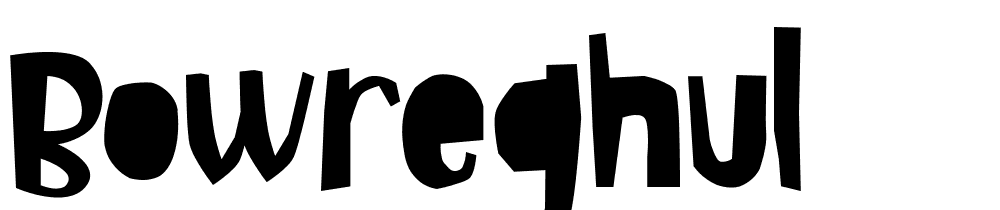 Bowreghul font family download free