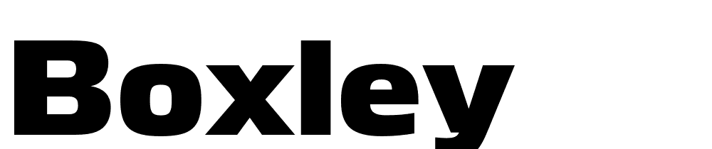 Boxley font family download free