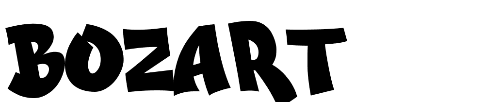 BOZART font family download free