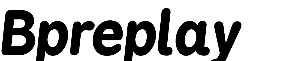 bpreplay font family download free