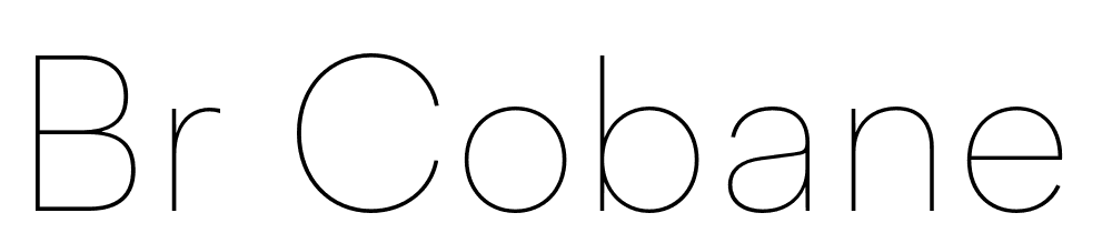 BR-Cobane-Thin font family download free