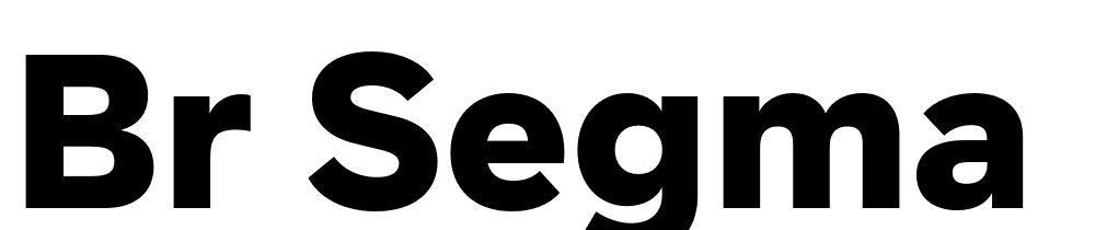 BR-Segma-Black font family download free