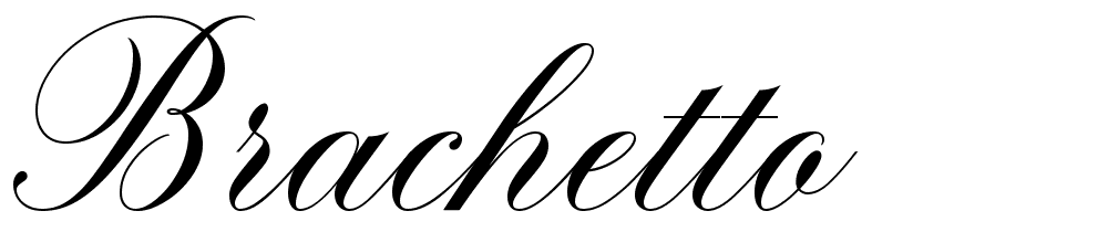 Brachetto font family download free