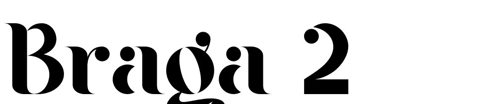 braga-2 font family download free