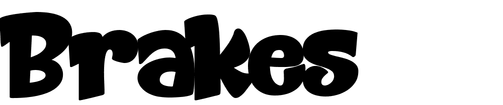 Brakes font family download free