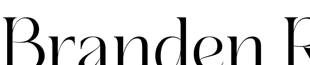 Branden Raulner font family download free