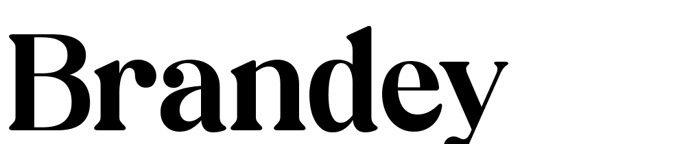 Brandey font family download free