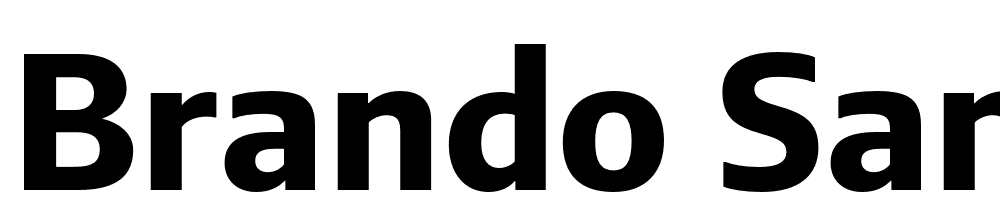 Brando-Sans-Bold font family download free