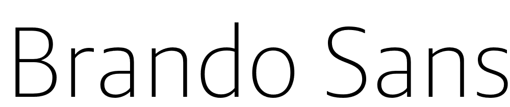 Brando-Sans-ExtraLight font family download free