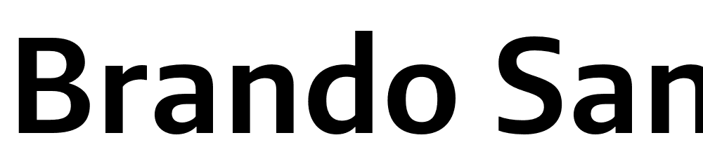 Brando-Sans-SemiBold font family download free