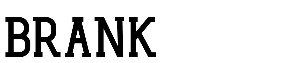 brank font family download free