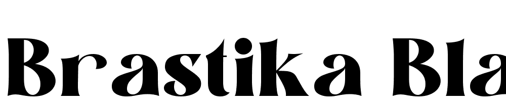 Brastika-Black font family download free