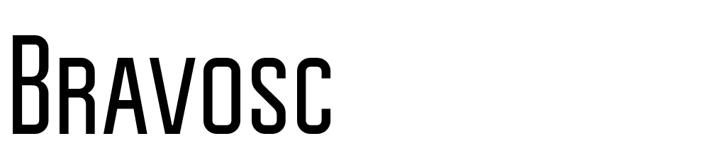 BravoSC font family download free